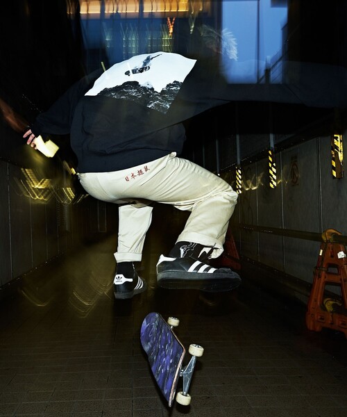 Firsthand（ファーストハンド）の「Firsthand/ファーストハンド squeak squeak PANT / ワイドテーパードパンツ / セットアップ対応（その他パンツ・メンズ・ブラック/ベージュ・S/M/L）」の5枚目の写真