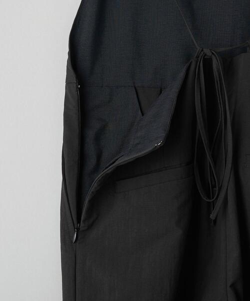 BEAUTY&YOUTH UNITED ARROWS（ビューティーアンドユースユナイテッドアローズ）の「【WEB限定】by ナイロンウェザーキャミソールサロペット -ウォッシャブル-（サロペット/オーバーオール・レディース・モカ/ブラック/オリーブ・M/S）」の16枚目の写真