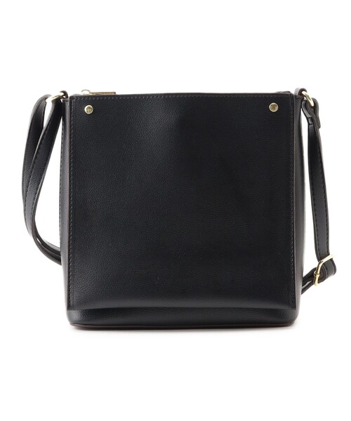 DRESKIP(ドレスキップ)の「◆一枚革風あおりショルダーバッグ(ショルダーバッグ・レディース・ブラック/ベージュ/アイボリー・00)」の3枚目の写真