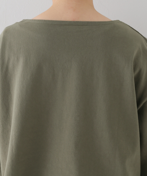 SLOBE IENA(スローブイエナ)の「スリットTシャツ◆(Tシャツ/カットソー・レディース・ピンク/カーキ/ホワイト・FREE)」の15枚目の写真