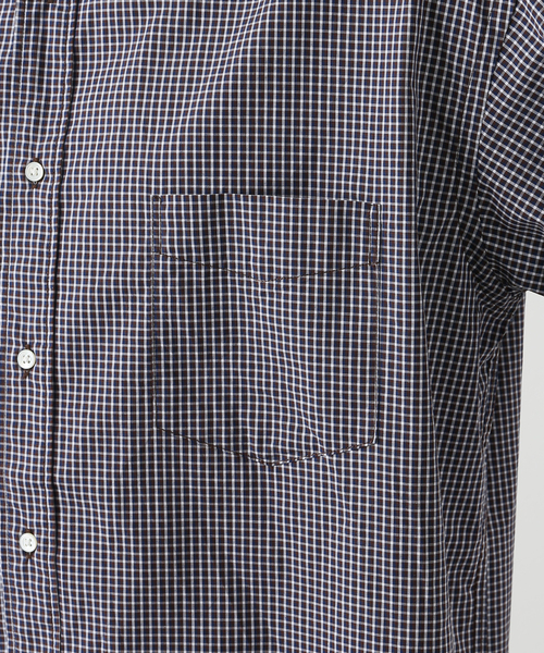 B.C STOCK(ベーセーストック)の「PLAID BIG ボタンダウンシャツ(シャツ/ブラウス・メンズ・ネイビー/ブルー系その他・SMALL/MEDIUM/LARGE)」の20枚目の写真