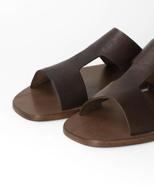 Mario Doni（マリオドーニ）の「＜MARIO DONI（マリオドーニ）＞ COLONNATA/サンダル（サンダル・メンズ・ブラック/ダークブラウン・40/41/42/43）」の7枚目の写真