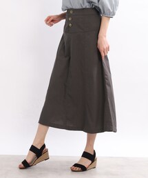 SHOO・LA・RUE | 前ボタン切り替えAラインスカート(スカート)