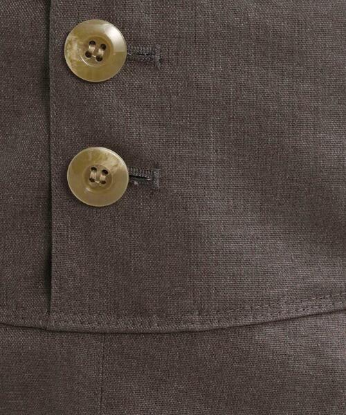 SHOO・LA・RUE（シューラルー）の「◆前ボタン切り替えAラインスカート（スカート・レディース・チャコールグレー/グリーン/ピンク系・02/03/04）」の12枚目の写真