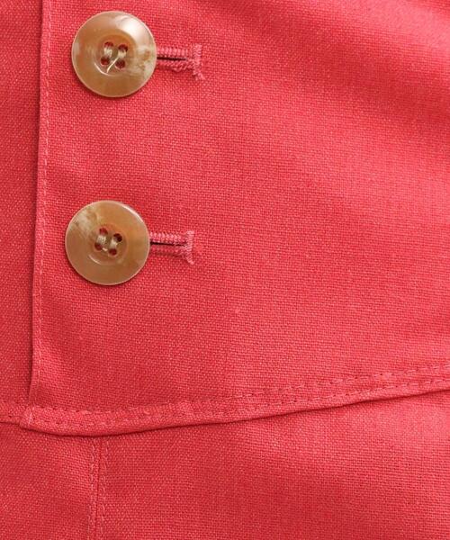 SHOO・LA・RUE（シューラルー）の「◆前ボタン切り替えAラインスカート（スカート・レディース・チャコールグレー/グリーン/ピンク系・02/03/04）」の16枚目の写真