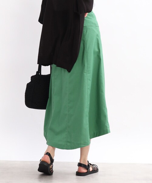 SHOO・LA・RUE（シューラルー）の「◆前ボタン切り替えAラインスカート（スカート・レディース・チャコールグレー/グリーン/ピンク系・02/03/04）」の20枚目の写真