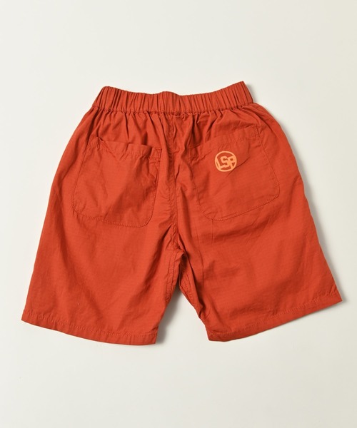 Life Support Products（ライフサポートプロダクツ）の「リップストップショートパンツ（80～150cm）（その他パンツ・キッズ・テラコッタ/グリーン/パープル/イエロー/ブラック/ブルー/ベージュ/ライム/バイオレット/グレー/サーモンピンク・150/110/100/120/95/140/130/90/80）」の4枚目の写真