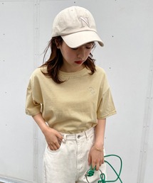 one after another NICE CLAUP | オーガニックコットンn刺しゅうTee(Tシャツ/カットソー)