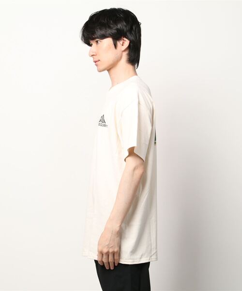 GREGORY（グレゴリー）の「【別注】グレゴリー GREGORY GMP LOGO T ALPN C S-NATURAL 限定コラボ（Tシャツ/カットソー・メンズ・クリーム・L/M/S/LL）」の2枚目の写真