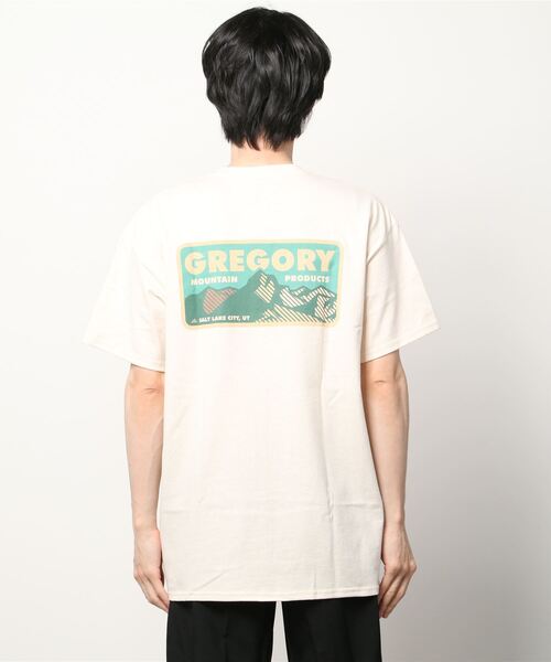 GREGORY（グレゴリー）の「【別注】グレゴリー GREGORY GMP LOGO T ALPN C S-NATURAL 限定コラボ（Tシャツ/カットソー・メンズ・クリーム・L/M/S/LL）」の3枚目の写真
