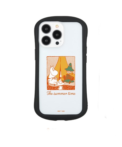 MOOMIN(ムーミン)の「MOOMIN/ムーミン iPhone13 Pro対応 ハイブリッドクリアケース(スマホケース/カバー・レディース・オレンジ/クリア・ONE SIZE)」の2枚目の写真