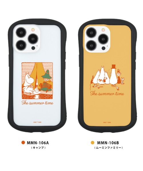 MOOMIN(ムーミン)の「MOOMIN/ムーミン iPhone13 Pro対応 ハイブリッドクリアケース(スマホケース/カバー・レディース・オレンジ/クリア・ONE SIZE)」の3枚目の写真