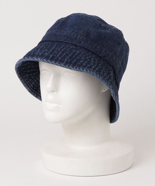 atmos pink（アトモスピンク）の「atmos pink デニム バケットハット（ハット・メンズ・ライトブルー/ブルー・FREE）」の3枚目の写真