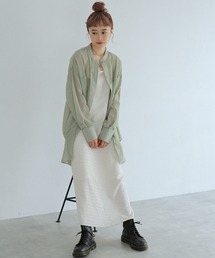 Crisp | クリンクルキャミワンピース(ワンピース)