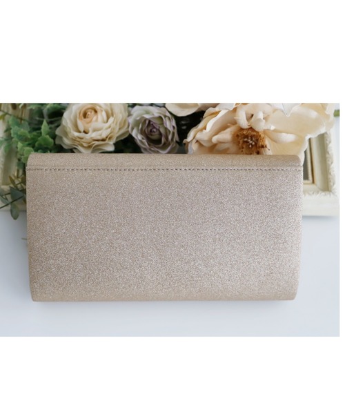 Cupid Heart（キューピッドハート）の「【Cupid Heart】結婚式バッグ　シンプルラメレター型クラッチバッグ（クラッチバッグ・レディース・ベージュ/シルバー/ブラック・MEDIUM）」の13枚目の写真