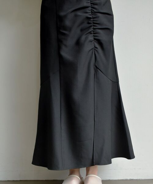 RETRO GIRL(レトロガール)の「ギャザーマーメイドSK(スカート・レディース・ライトグレー/ブラック/オレンジ・FREE)」の13枚目の写真