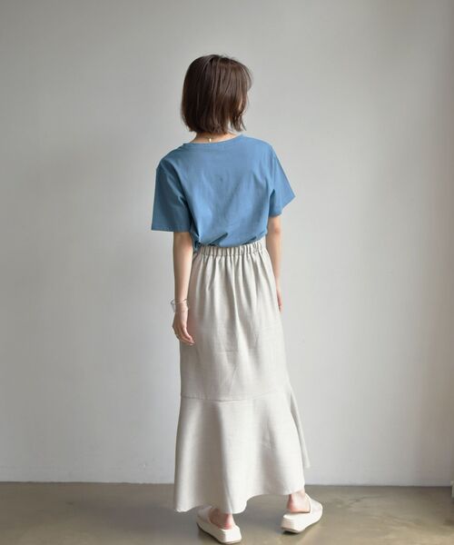 RETRO GIRL(レトロガール)の「ギャザーマーメイドSK(スカート・レディース・ライトグレー/ブラック/オレンジ・FREE)」の19枚目の写真