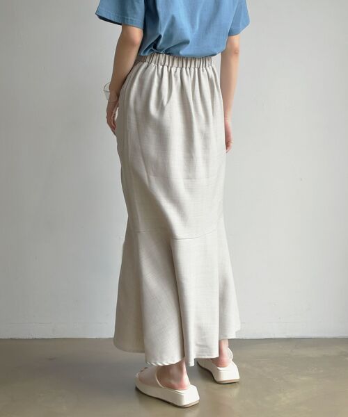 RETRO GIRL(レトロガール)の「ギャザーマーメイドSK(スカート・レディース・ライトグレー/ブラック/オレンジ・FREE)」の22枚目の写真