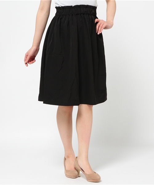 mystic（ミスティック）の「ギャザースカート（スカート・レディース・オフホワイト/ネイビー/オレンジ/ブラック・ﾌﾘ-）」の2枚目の写真