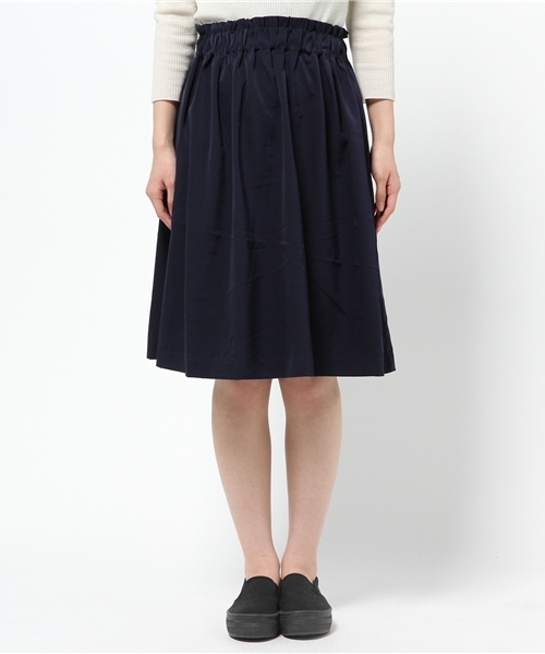 mystic（ミスティック）の「ギャザースカート（スカート・レディース・オフホワイト/ネイビー/オレンジ/ブラック・ﾌﾘ-）」の5枚目の写真