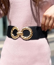 Julia Boutique | ツイストリングゴムベルト/22181(ベルト)