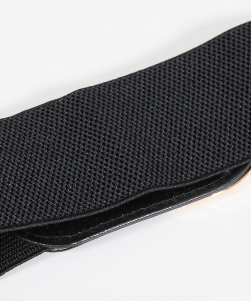 Julia Boutique（ジュリアブティック）の「ツイストリングゴムベルト/22181（ベルト・レディース・ゴールド・ONE）」の9枚目の写真