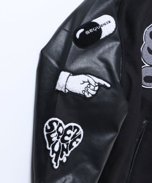 SEQUENZ（シークエンズ）の「【SEQUENZ】POP MOTIF STADIUM JACKET 