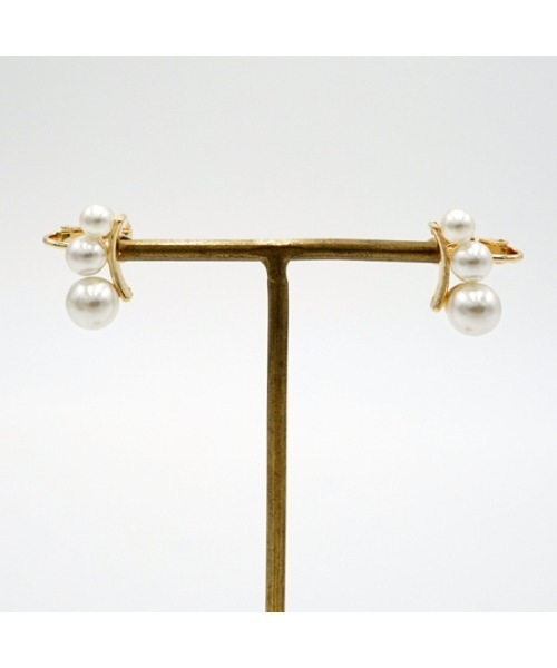 flower（フラワー）の「フローパールイヤリング（イヤリング・レディース・ゴールド・FREE）」の8枚目の写真