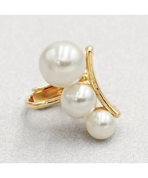 flower（フラワー）の「フローパールイヤリング（イヤリング・レディース・ゴールド・FREE）」の9枚目の写真