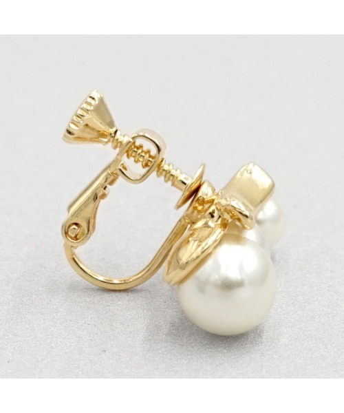 flower（フラワー）の「フローパールイヤリング（イヤリング・レディース・ゴールド・FREE）」の12枚目の写真