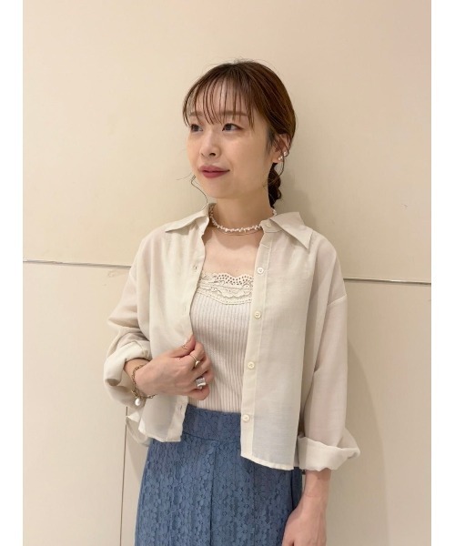 flower（フラワー）の「フローパールイヤリング（イヤリング・レディース・ゴールド・FREE）」の4枚目の写真