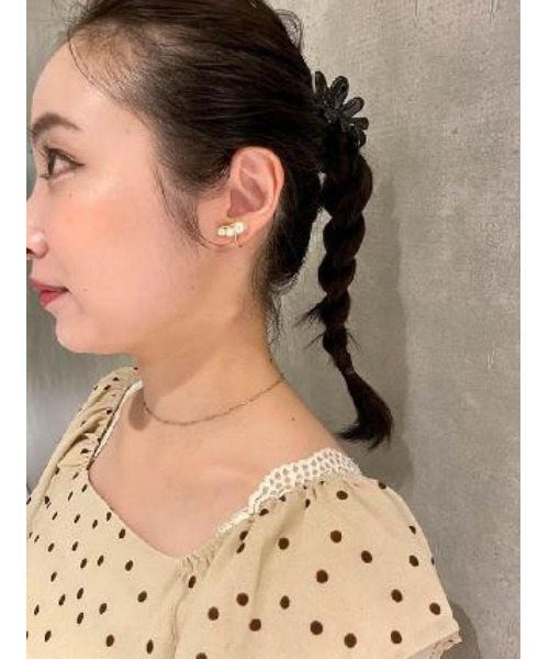 flower（フラワー）の「フローパールイヤリング（イヤリング・レディース・ゴールド・FREE）」の6枚目の写真