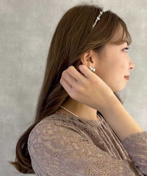 flower（フラワー）の「フローパールイヤリング（イヤリング・レディース・ゴールド・FREE）」の16枚目の写真