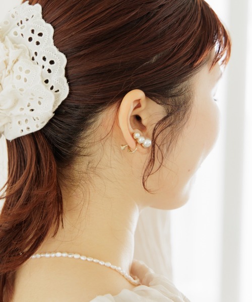flower（フラワー）の「フローパールイヤリング（イヤリング・レディース・ゴールド・FREE）」の17枚目の写真