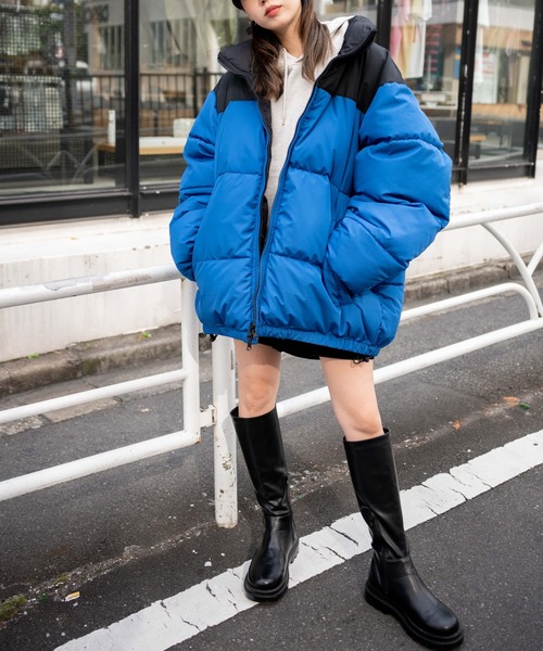 WEGO/リバーシブルエコダウンジャケット