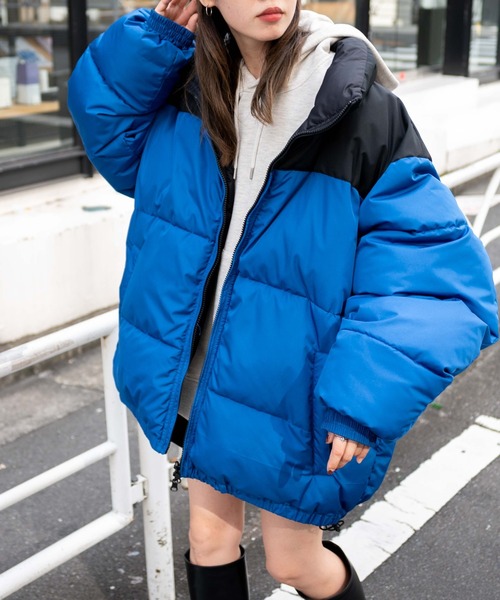 WEGO/リバーシブルエコダウンジャケット