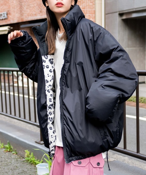 セール】WEGO/リバーシブルエコダウンジャケット（ダウンジャケット