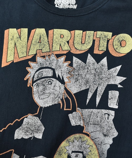 VINTAGE(ヴィンテージ)の「【ヴィンテージ古着】Y2K NARUTO SHIPPUDEN / ナルト疾風伝 うずまきナルト プリントTシャツ(Tシャツ/カットソー・メンズ・ブラック・MEDIUM)」の2枚目の写真