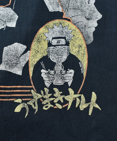 VINTAGE(ヴィンテージ)の「【ヴィンテージ古着】Y2K NARUTO SHIPPUDEN / ナルト疾風伝 うずまきナルト プリントTシャツ(Tシャツ/カットソー・メンズ・ブラック・MEDIUM)」の5枚目の写真