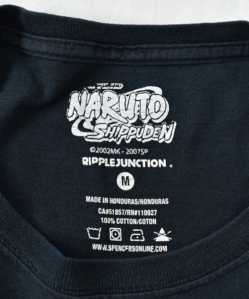 VINTAGE(ヴィンテージ)の「【ヴィンテージ古着】Y2K NARUTO SHIPPUDEN / ナルト疾風伝 うずまきナルト プリントTシャツ(Tシャツ/カットソー・メンズ・ブラック・MEDIUM)」の7枚目の写真