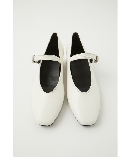 MOUSSY（マウジー）の「POINTED MARY JANE シューズ（パンプス・レディース・ホワイト/ブラック・LARGE/MEDIUM/SMALL）」の10枚目の写真
