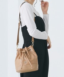 ROYAL PARTY (ロイヤルパーティー) 巾着ショルダーバッグ クロコ RPT-B074