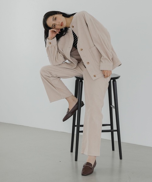 LAKOLE（ラコレ）の「ビットギャザーローファー / 352610（ローファー・レディース・ブラック/ブラウン/アイボリー・MEDIUM/LARGE/SMALL）」の16枚目の写真