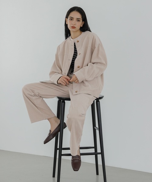 LAKOLE（ラコレ）の「ビットギャザーローファー / 352610（ローファー・レディース・ブラック/ブラウン/アイボリー・MEDIUM/LARGE/SMALL）」の18枚目の写真