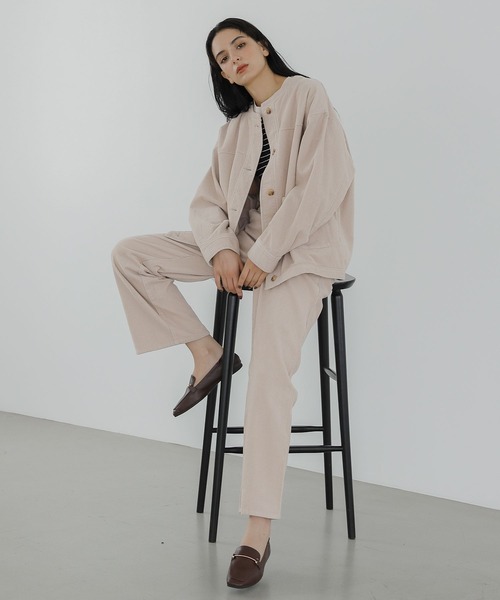 LAKOLE（ラコレ）の「ビットギャザーローファー / 352610（ローファー・レディース・ブラック/ブラウン/アイボリー・MEDIUM/LARGE/SMALL）」の19枚目の写真