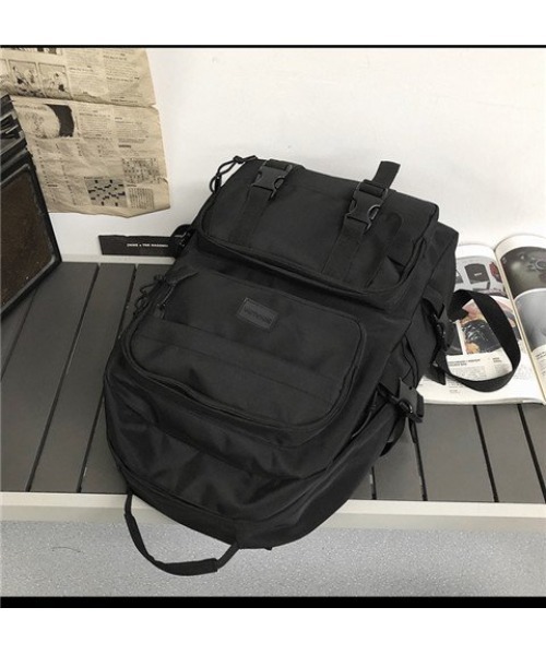 mushwear（マッシュウェア）の「ブラックリュック（バックパック/リュック・メンズ・ブラック・FREE）」の7枚目の写真