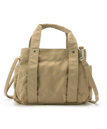 SHOO・LA・RUE | 【3つの収納】あおりポケット スクエアトート(トートバッグ)