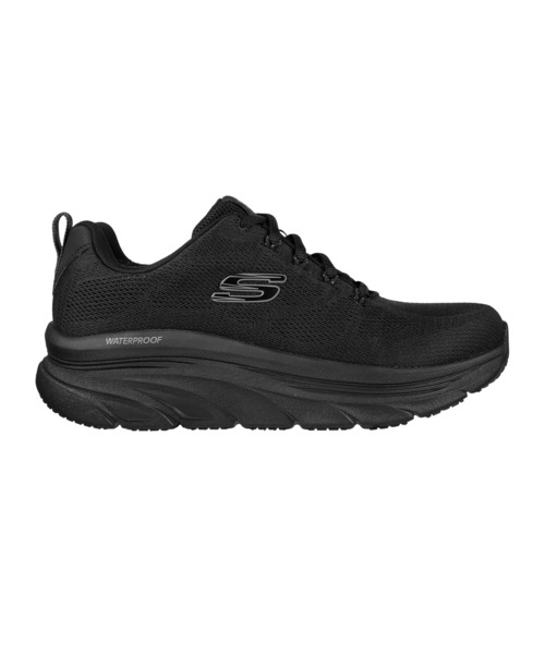 SKECHERS（スケッチャーズ）の「SKECHERS D'LUX WALKER-GET OASIS  / スケッチャーズ デラックス ウォーカー　-ゲット オアシス（スニーカー・レディース・チャコールグレー/ネイビー×ホワイト/ブラック・23cm/22.5cm/24cm/24.5cm/25cm/23.5cm）」の5枚目の写真