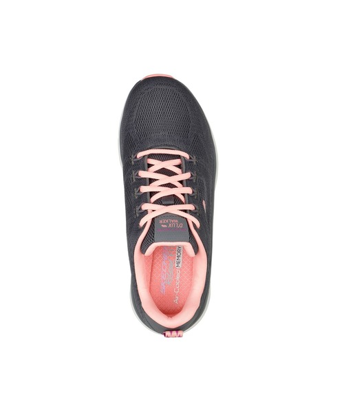 SKECHERS（スケッチャーズ）の「SKECHERS D'LUX WALKER-GET OASIS  / スケッチャーズ デラックス ウォーカー　-ゲット オアシス（スニーカー・レディース・チャコールグレー/ネイビー×ホワイト/ブラック・23cm/22.5cm/24cm/24.5cm/25cm/23.5cm）」の8枚目の写真