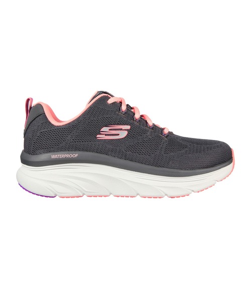 SKECHERS（スケッチャーズ）の「SKECHERS D'LUX WALKER-GET OASIS  / スケッチャーズ デラックス ウォーカー　-ゲット オアシス（スニーカー・レディース・チャコールグレー/ネイビー×ホワイト/ブラック・23cm/22.5cm/24cm/24.5cm/25cm/23.5cm）」の9枚目の写真